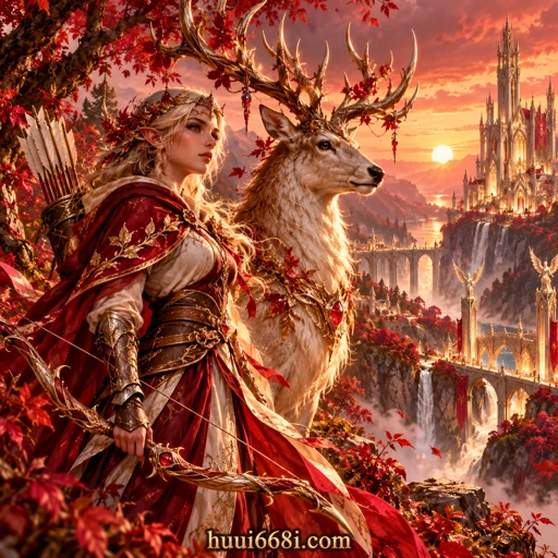 Ilustrasi fantasi mitologi huui668 — huui668i.com
